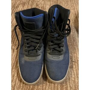 Nike‎ Pro Steppers Basketball Shoes Athletic Sneakers Midnight Size 8. NO BOX